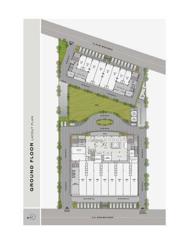  west-gate-business-bay-block-a West Gate Business Bay Block A Ground Floor Cluster Plan