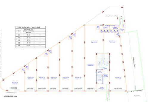  aryaa-business-center Aryaa Business Center Cluster Plan for ground Floor