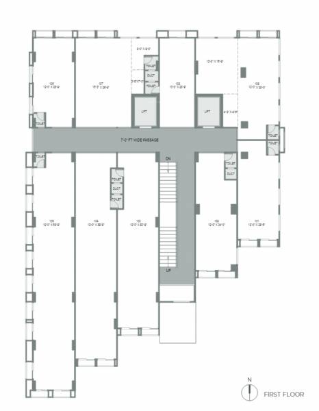  samasta-arcade Samasta Arcade Cluster Plan for 1st Floor