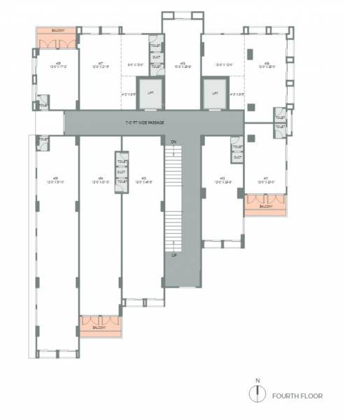  samasta-arcade Samasta Arcade Cluster Plan for 4th Floor
