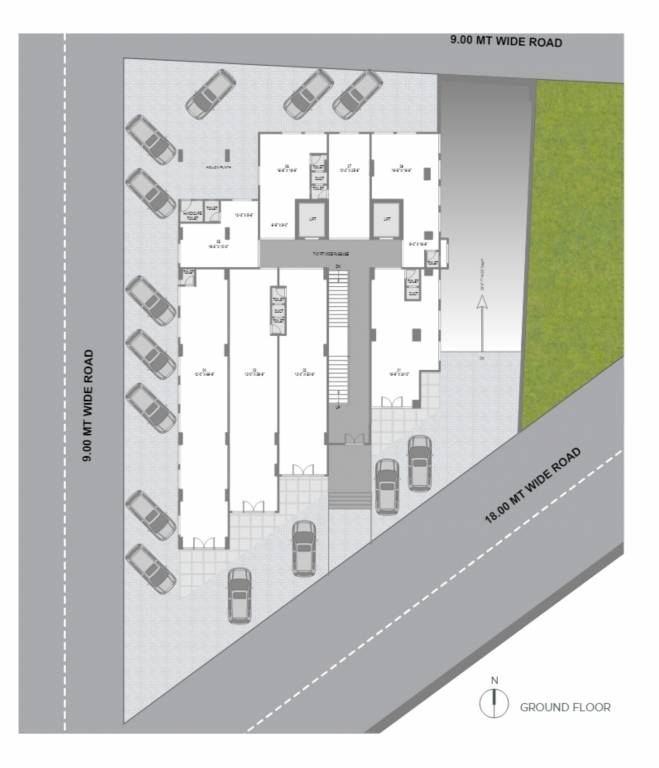  samasta arcade Samasta Arcade Cluster Plan for ground Floor