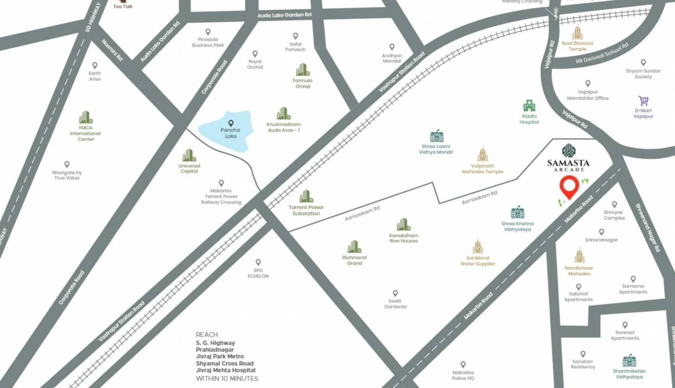  samasta arcade Location Plan