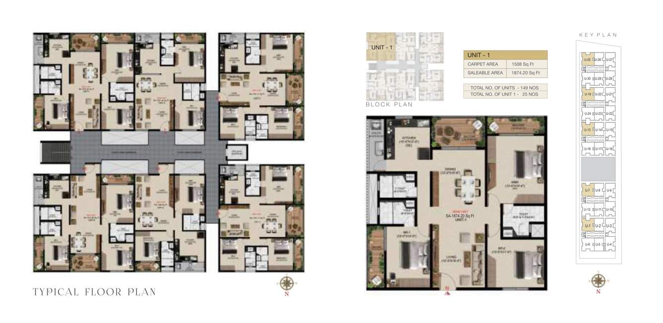  amparo Amigo Amparo Typical Cluster Plan
