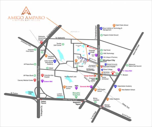  amparo Location Plan