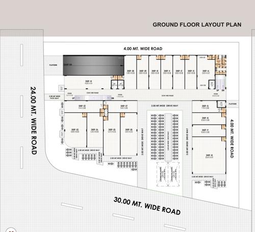  natraj-empire Natraj Empire Cluster Plan for ground Floor