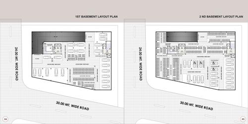  natraj-empire Natraj Empire Cluster Plan from 1st to 2nd Basement 