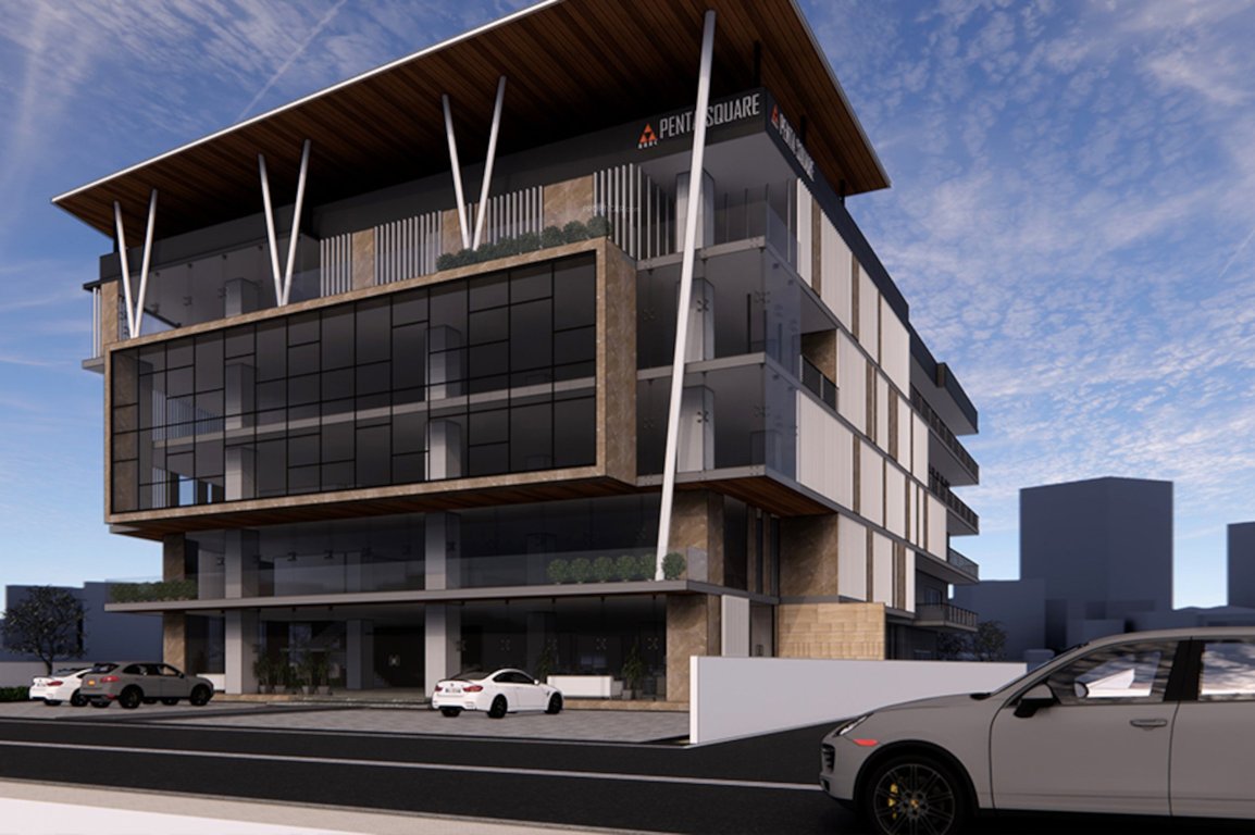  penta square Elevation