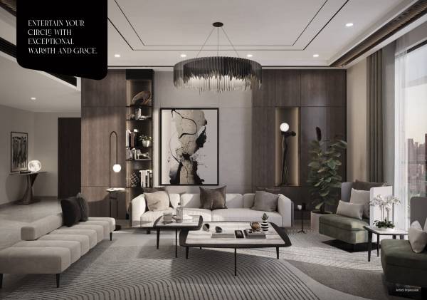  one-world-pinnacle Living Area