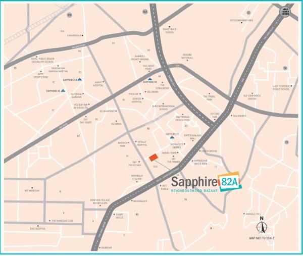 sapphire-82a Location Plan
