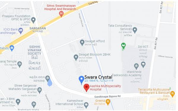  crystal Location Plan