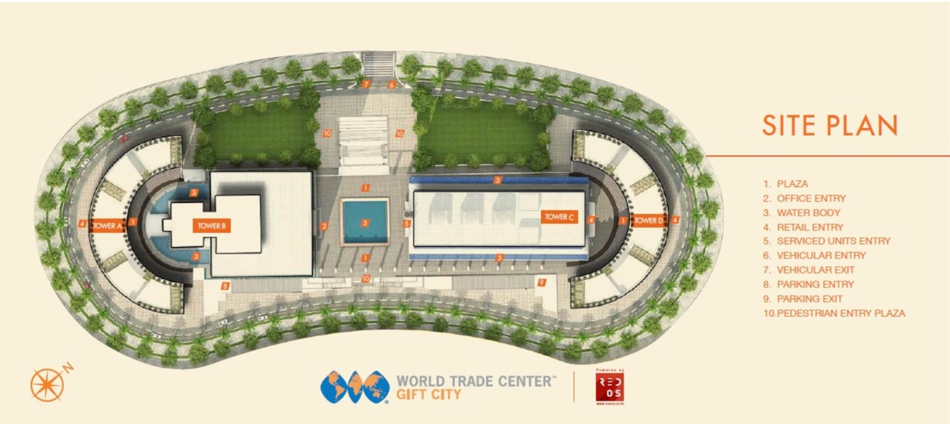  gift tower a b and d Master Plan