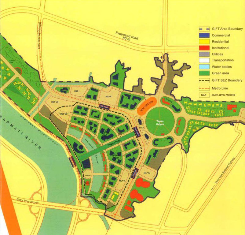  gift tower a b and d Master Plan