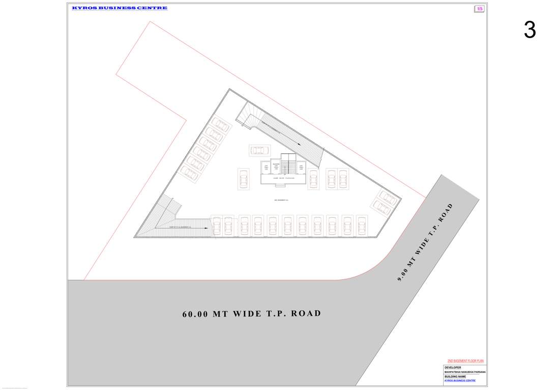  kyros business centre Kyros Business Centre Cluster Plan for 2nd Basement 