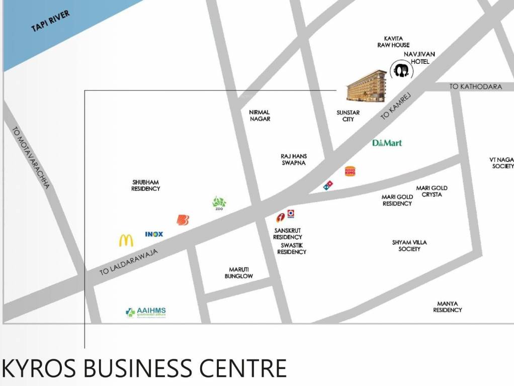 kyros business centre Location Plan