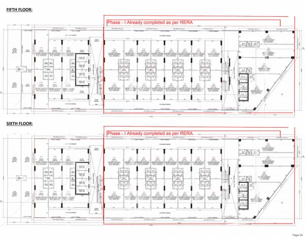  commercial-complex-phase-ii Phase II Cluster Plan from 5th to 6th Floor