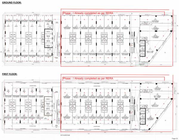  commercial-complex-phase-ii Phase II Cluster Plan from ground to 1st Floor