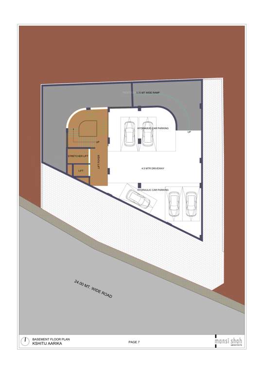  kshitij aarika Kshitij Aarika Cluster Plan for Basement Floor