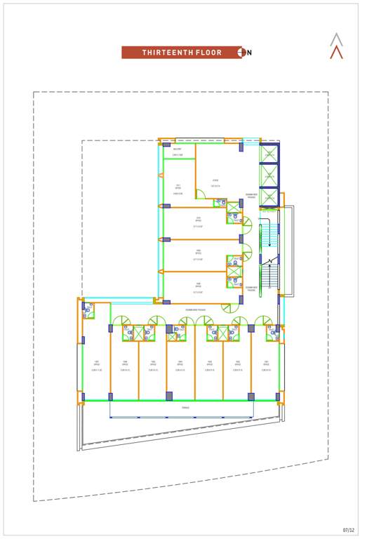  bizpark Bizpark Cluster Plan for 13th Floor
