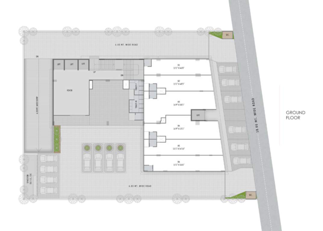  bizpark Bizpark Cluster Plan for ground Floor