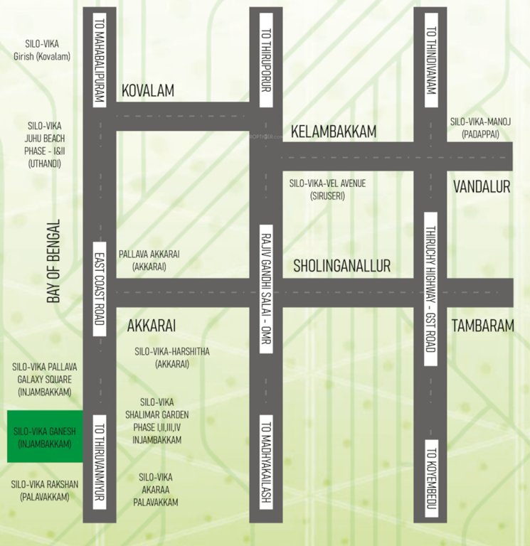  silo vika ganesh Location Plan