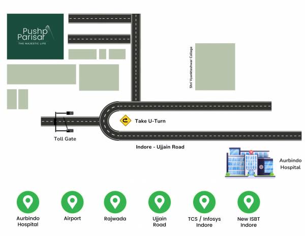 Location Plan pushp-parisar Location Plan