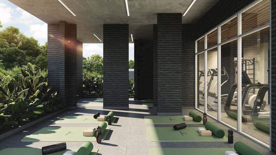  assetz 66 & shibui Yoga/ Meditation Area