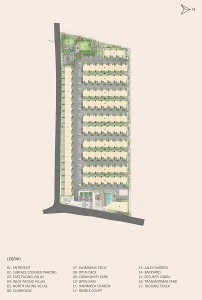  villa-bellissimo Layout Plan