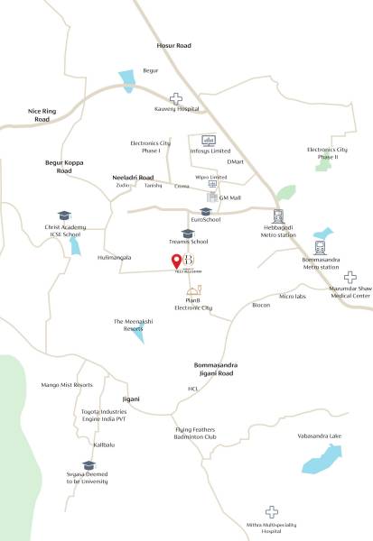  villa-bellissimo Location Plan