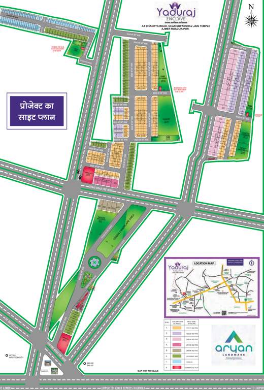  yaduraj enclave phase lll Layout Plan
