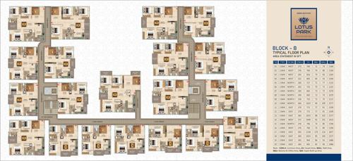  lotus-park Sree Adithya Lotus Park Block A Cluster Plan