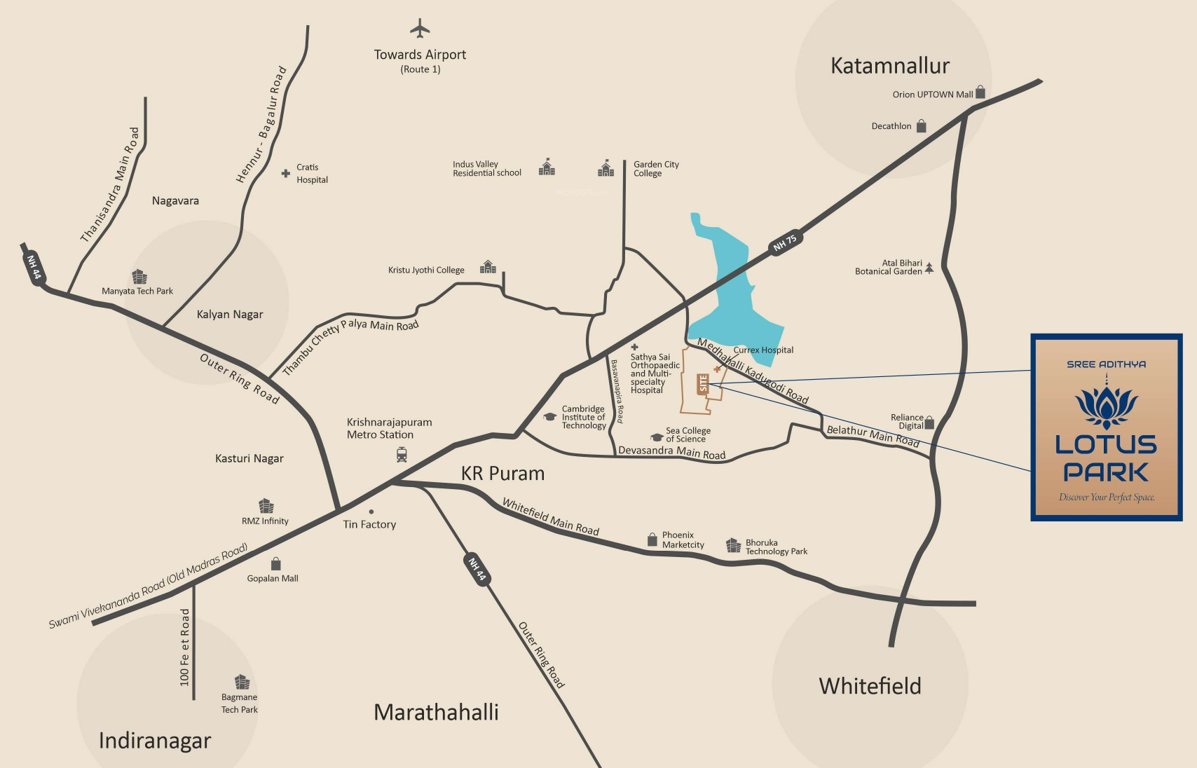  lotus park Location Plan