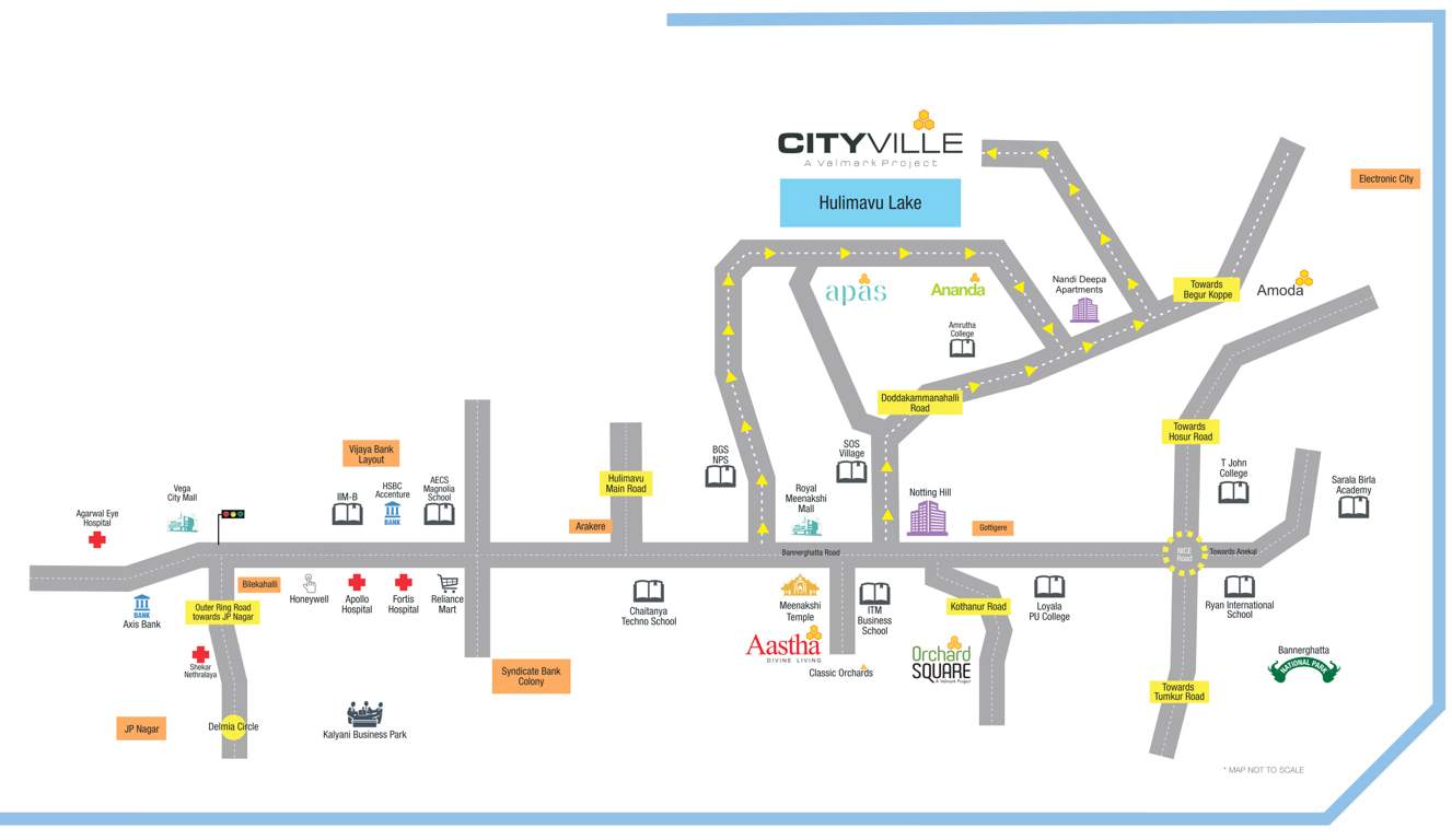  city ville valmark phase 2 a Location Plan
