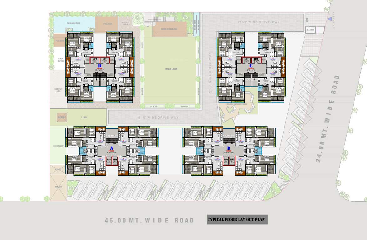  aastha avirat Block A Cluster Plan