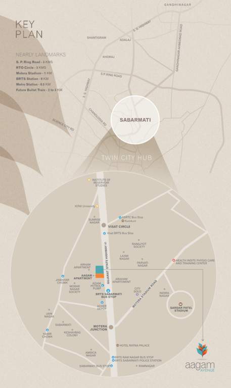  aagam avenue Location Plan