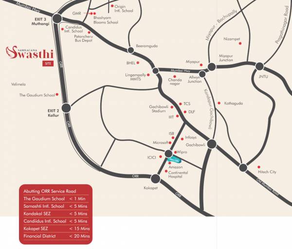  swasthi Location Plan