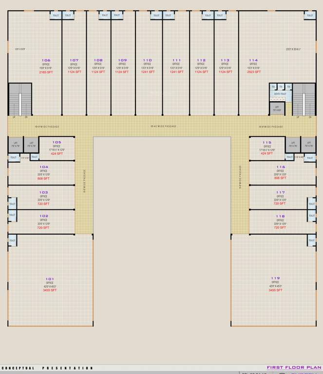  the allen town The Allen Town Cluster Plan For 1st Floor
