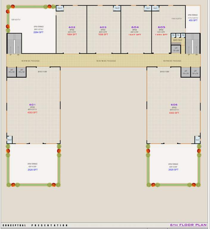  the allen town The Allen Town Cluster Plan for 6th Floor