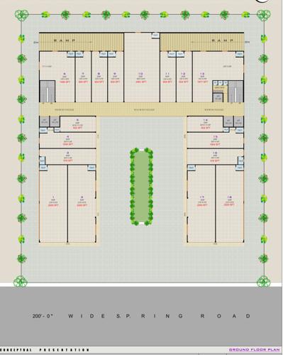  the-allen-town The Allen Town Cluster Plan For Ground Floor