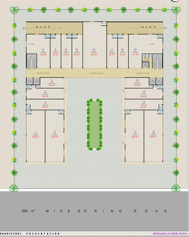  the allen town The Allen Town Cluster Plan For Ground Floor