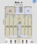  pratham Block  A Cluster Plan From 1st To 2nd Floor