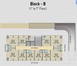  pratham Block  B Cluster Plan From 1st To 7th Floor
