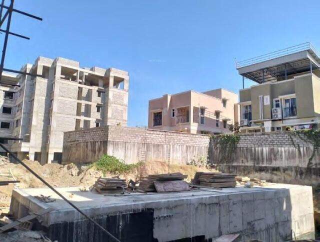 udyana at tvs emerald aaranya Construction Status March 24