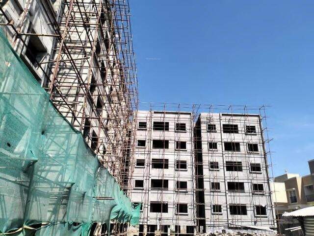 udyana at tvs emerald aaranya Construction Status March 24