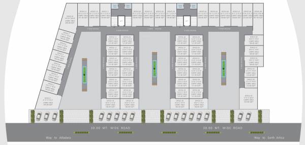  alpha Block 1 And 2 Cluster Plan For 3rd Floor