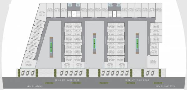  alpha Block 1 And 2 Cluster Plan For 4th Floor