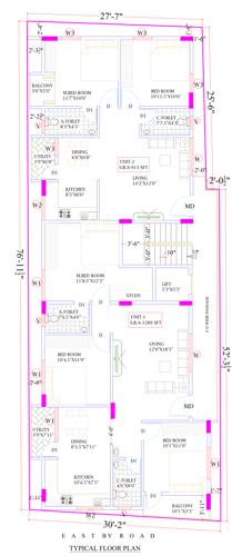  lakvin-mount-joy Lakvin Mount Joy Cluster Plan from 1st to 5th Floor