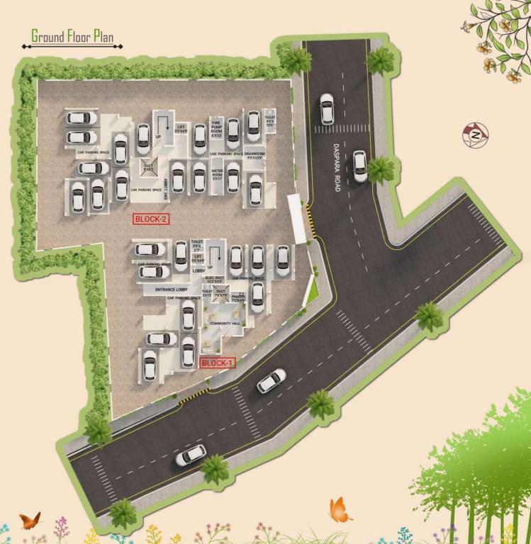  adya sarovar Adya Sarovar Cluster Plan
