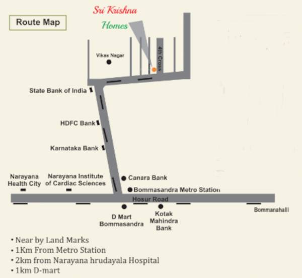  sri-krishna-homes Location Plan