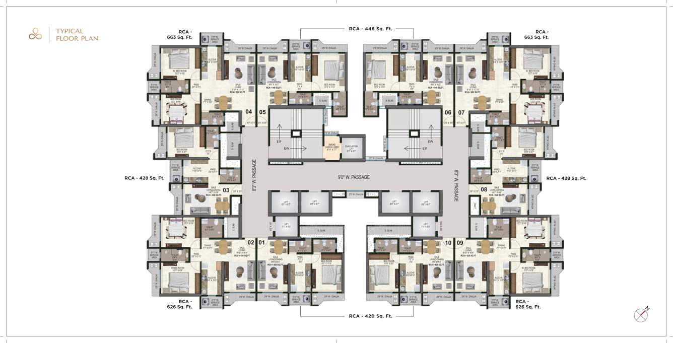  satre happynest Happynest Cluster Plan