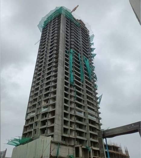  goel ganga platinum b building b Goel Ganga Platinum B Construction Status Sept 25